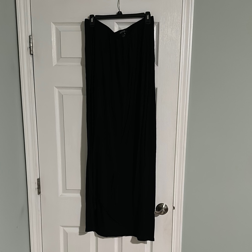 Apt. 9 Black Maxi Pencil Skirt for Night Out